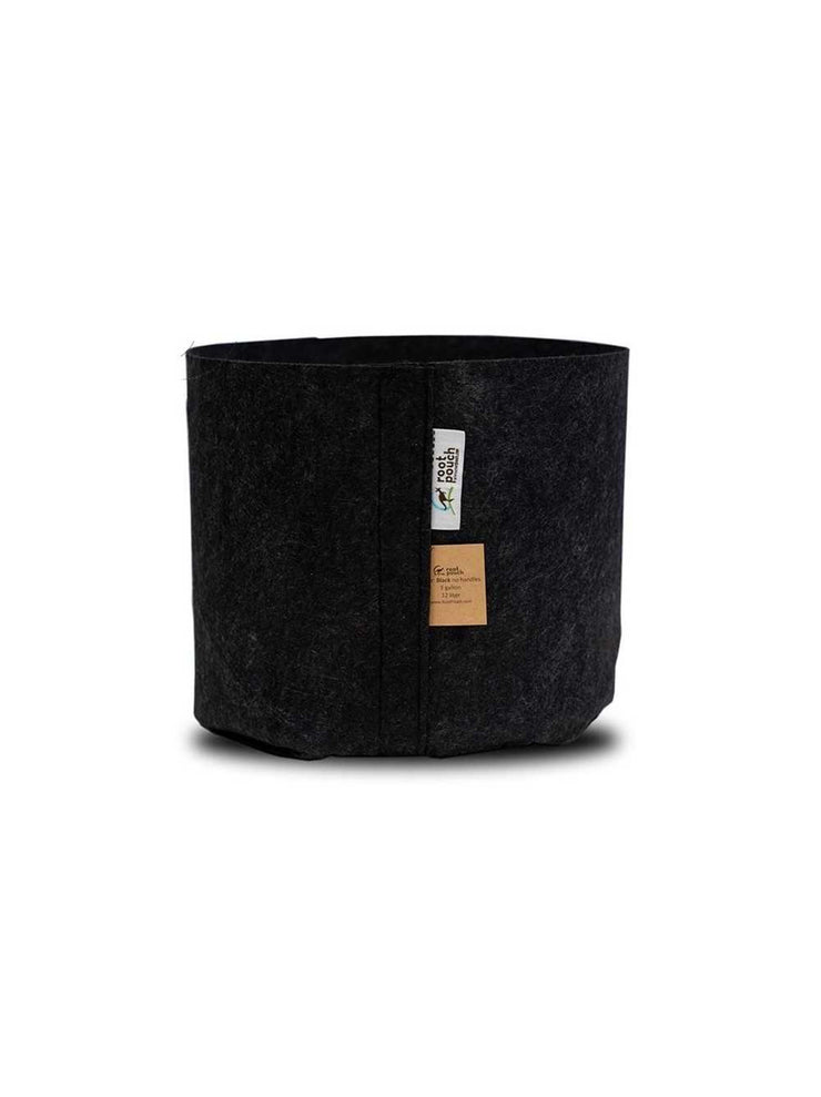 8l Fabric Pot - Black